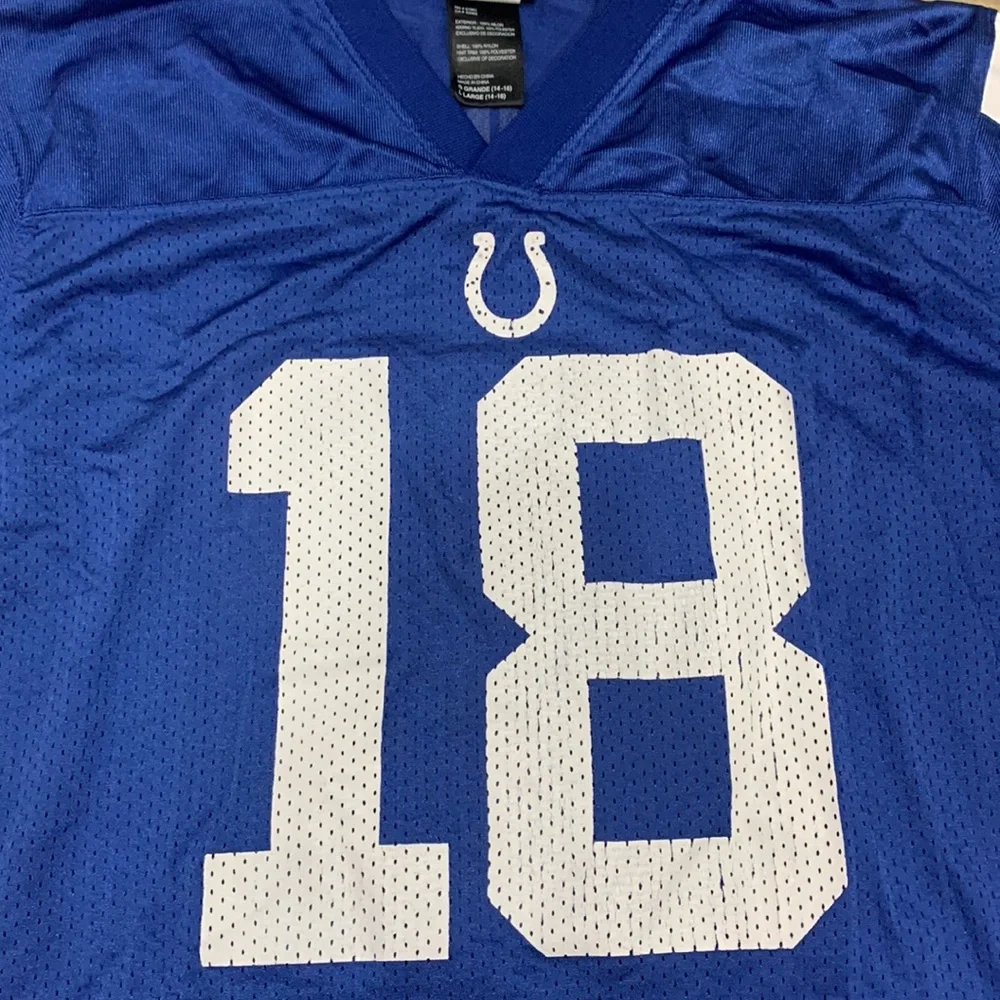 Peyton Manning Colts Reebok Jersey - Picture 2 of 8